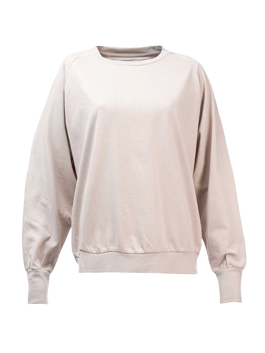 WOMEN Rockford Polerones | Anara Arena Rockford Women's Organic Cotton Sweater Nougat