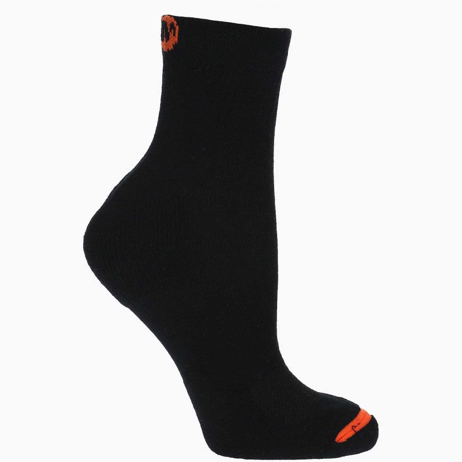 MEN Rockford Socks | Unisex Access Cotton Quarte Sock Multicolor Merrell Black/Grey/White