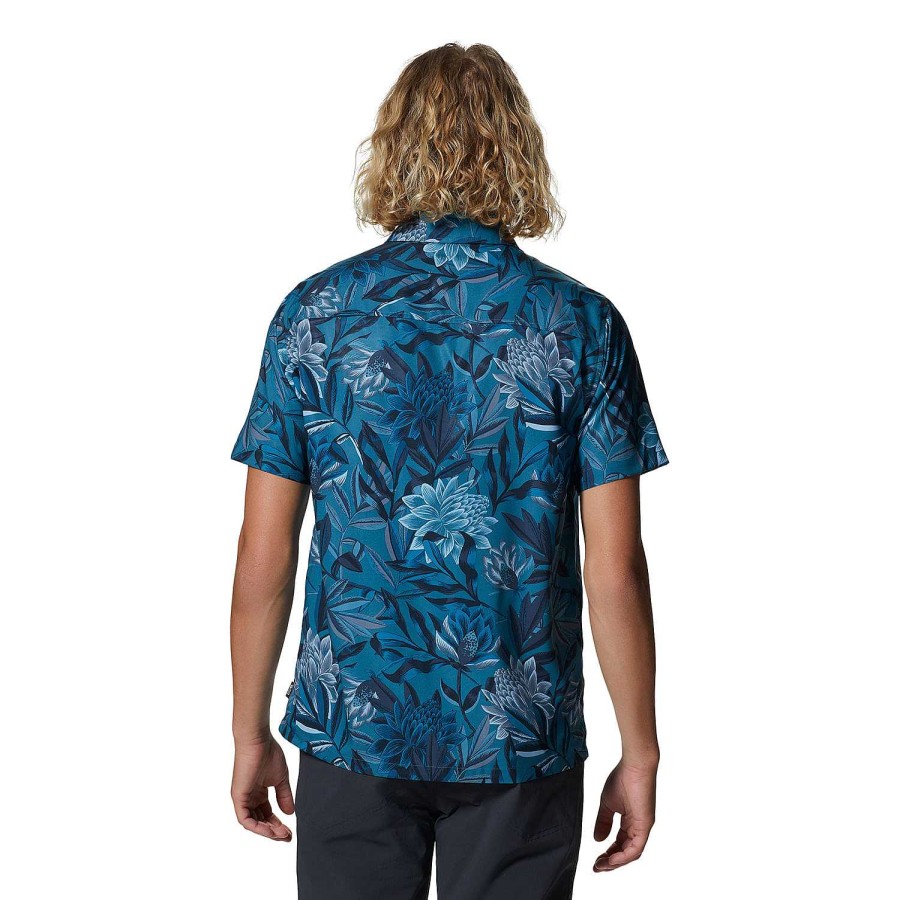 MEN Rockford Shirts | Shade Lite Short Sleeve Shirt (443) Caspian Tropic