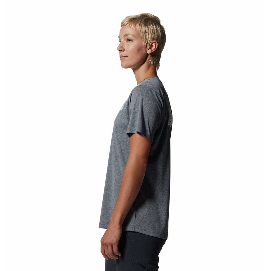 WOMEN Rockford T-shirts | Wicked Tech Short Sleeve (054) Heather Graphi