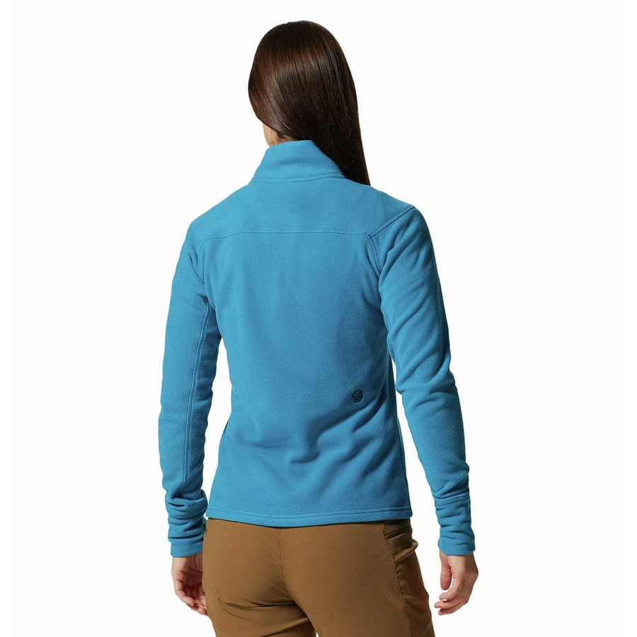 WOMEN Rockford Fleece and Softshells | Microchill 2.0 Zip T (446) Vinson Blue