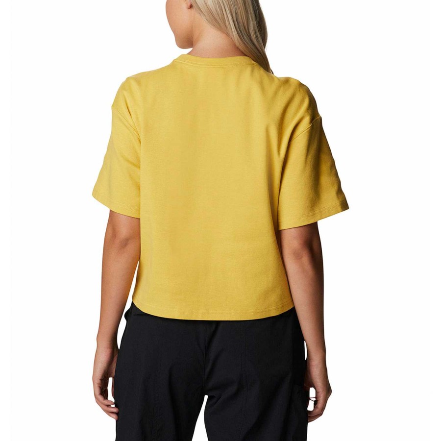 WOMEN Rockford T-shirts | Field Creek Cropped (742) Golden Nugget