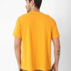 MEN Rockford T-shirts | Men's Casual Short Sleeve T-Shirt The Road Ahead Graphic Tee 8 Orange Cat Autumn Glory