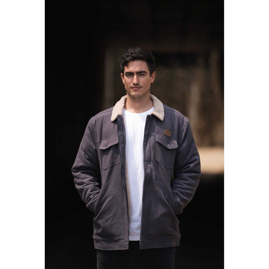 MEN Rockford Jackets and Parkas | Vibe Men's Jacket Asphalt