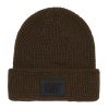 MEN Rockford Caps and JocClearance s | Casual Unisex Grid Knit Recycled Beanie Green Cat Army Moss