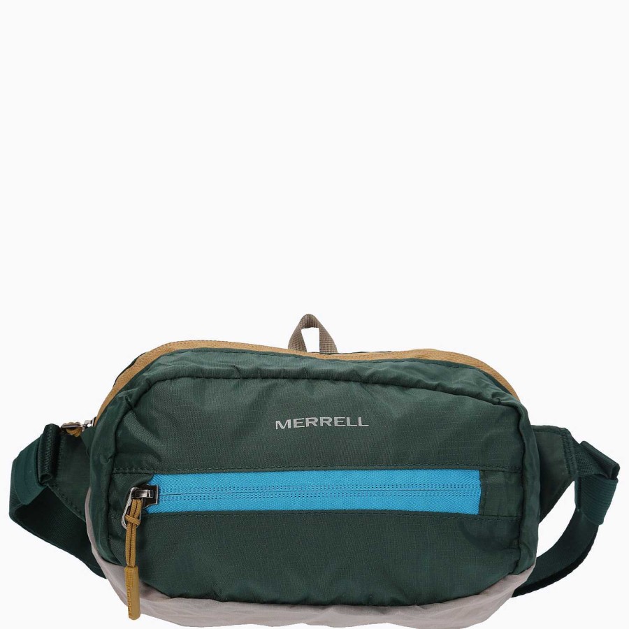 MEN Rockford Briefcases and Backpacks | Banana Unisex Waistbag Moss Green Merrell Blue