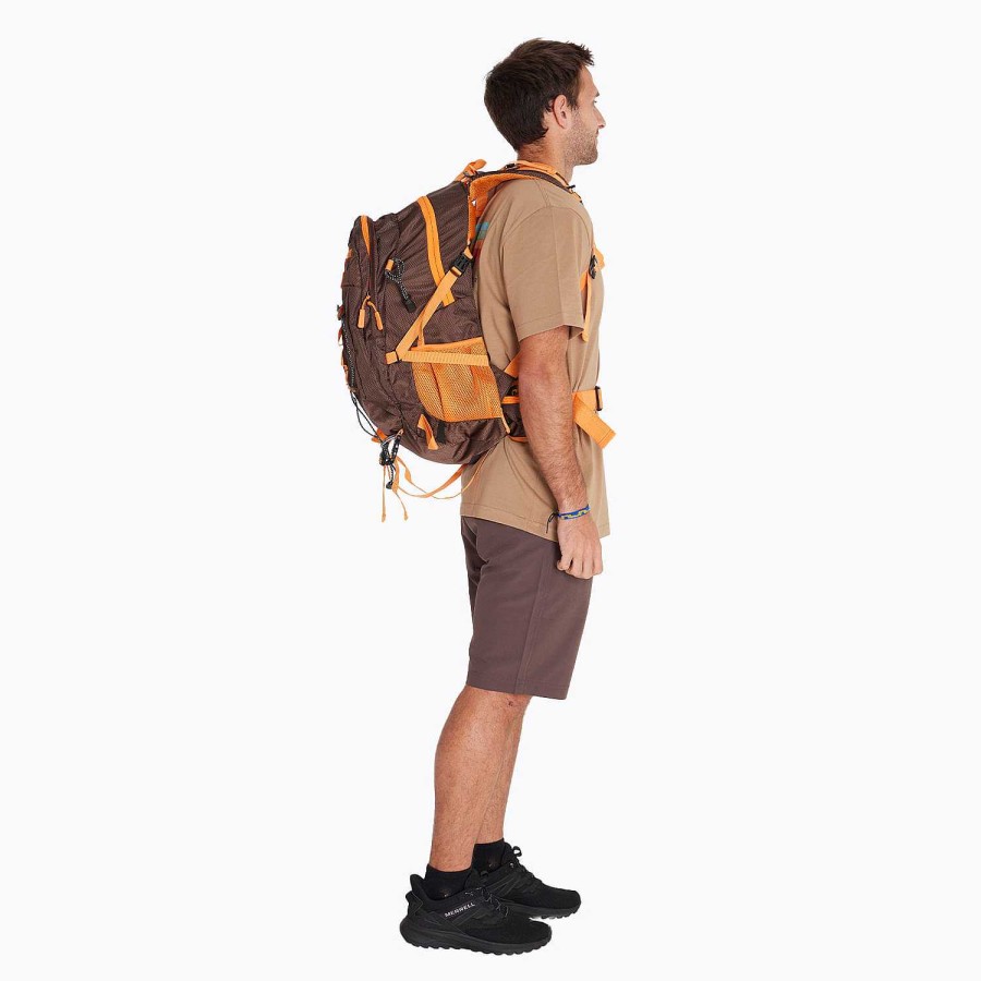 MEN Rockford Briefcases and Backpacks | Unisex Backpack 35L Backpack Cafe Merrell Brown