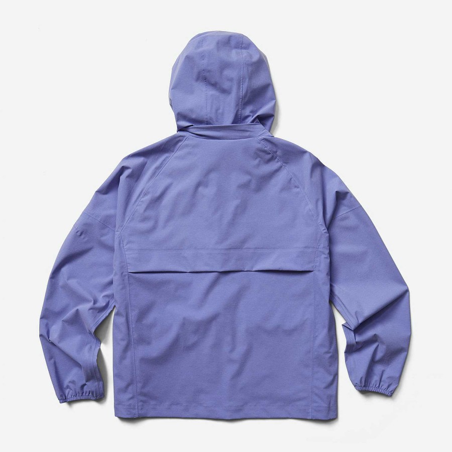 WOMEN Rockford Jackets and Parkas | Women's Alpine Rain Shell Raincoat Baja Blue