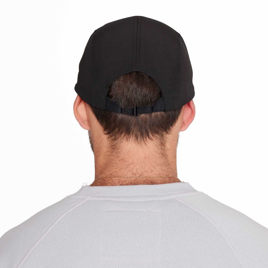 MEN Rockford Caps and JocWholesales | Unisex Jockey Adjuster Cap Black Merrell Black