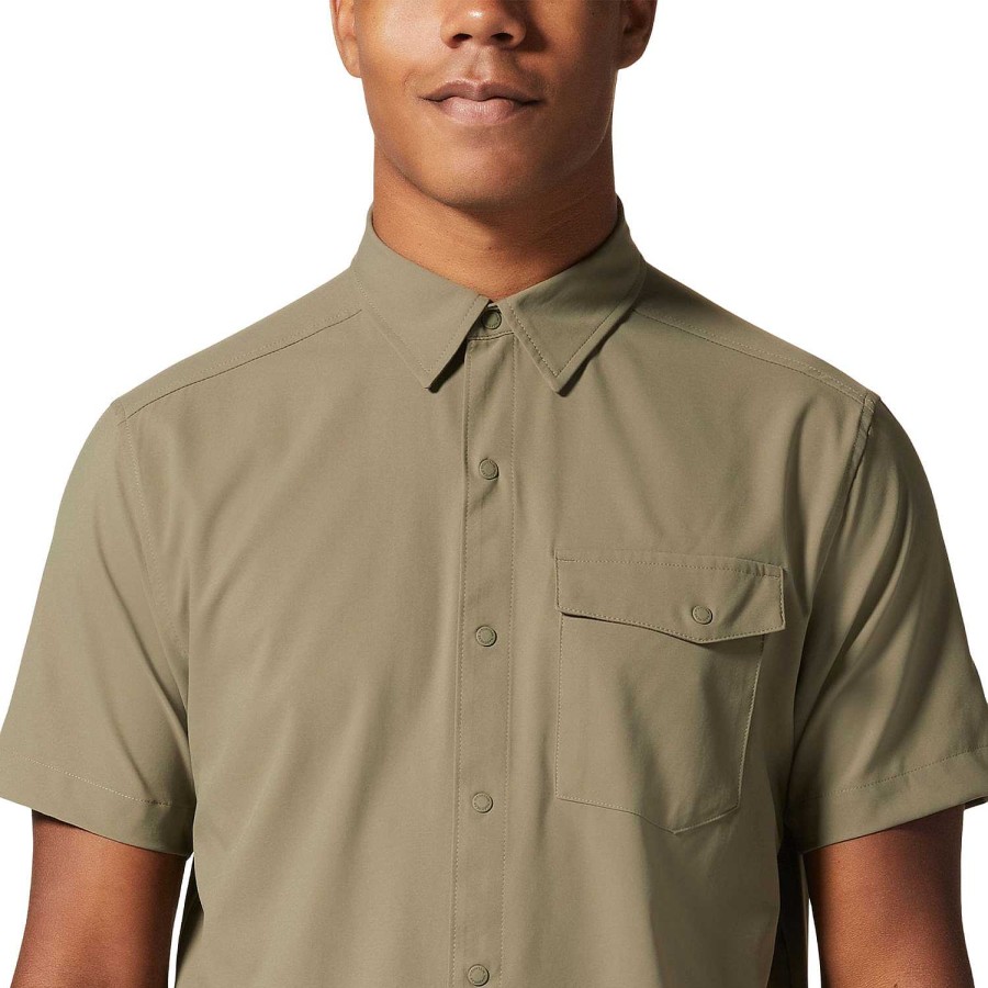 MEN Rockford Shirts | Shade Lite Short Sleeve Shirt (397) Stone Green