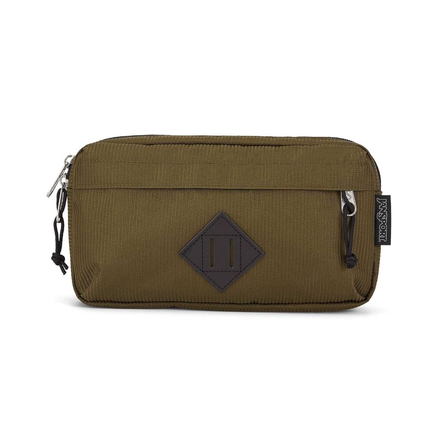 MEN Rockford Briefcases and Backpacks | Waisted Cord Weave Army