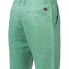 MEN Rockford Shorts | Men's Organic Linen Shorts Linen Green Rockford (376) Spring