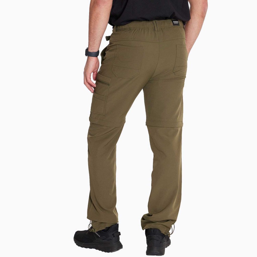 MEN Rockford Pants and Jeans | Men's Detachable Trousers Olive Merrell Olive Night