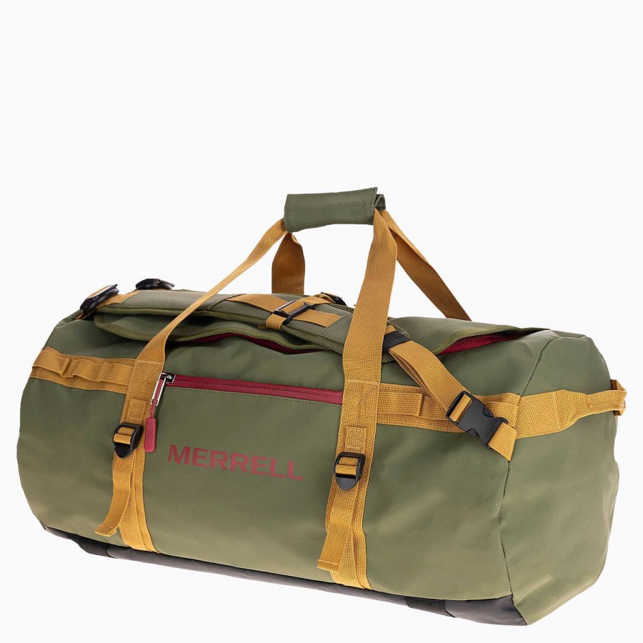 MEN Rockford Caps and JocOnlines | Unisex Handbag 55L Moss Green Merrell Fluor Green