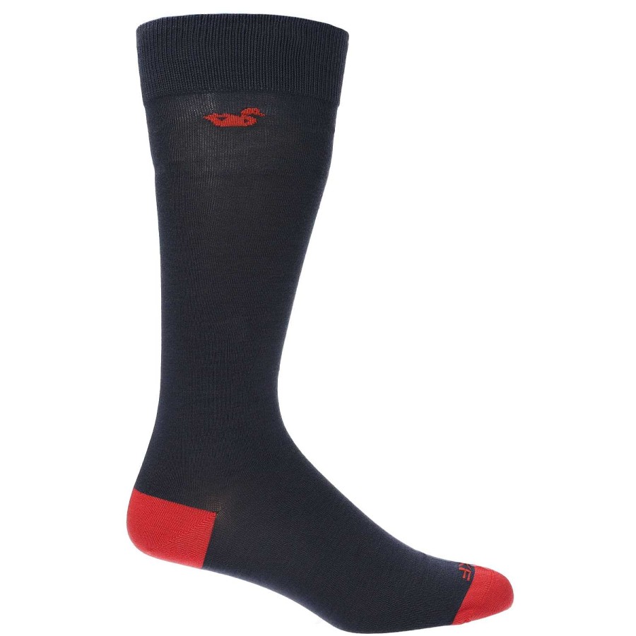 MEN Rockford Socks | Men's Bamboo Socks LG Plain Duck Blue Rockford Blue