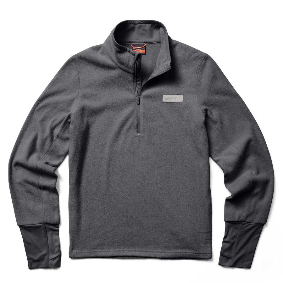 WOMEN Rockford Fleece and Softshells | Women's Fleece Flux Lw 1/4 Zip Asphalt