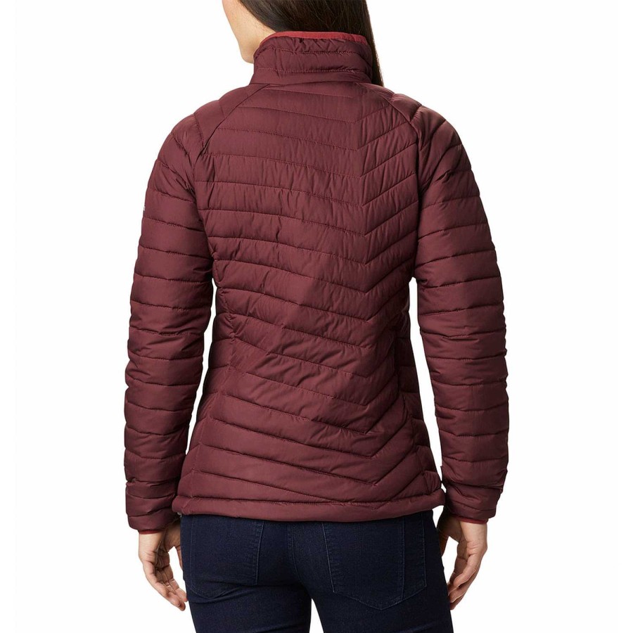 WOMEN Rockford Jackets and Parkas | Powder Lite Jacket (671) Malbec