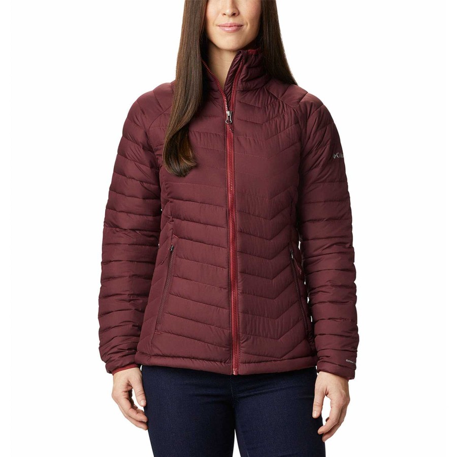 WOMEN Rockford Jackets and Parkas | Powder Lite Jacket (671) Malbec