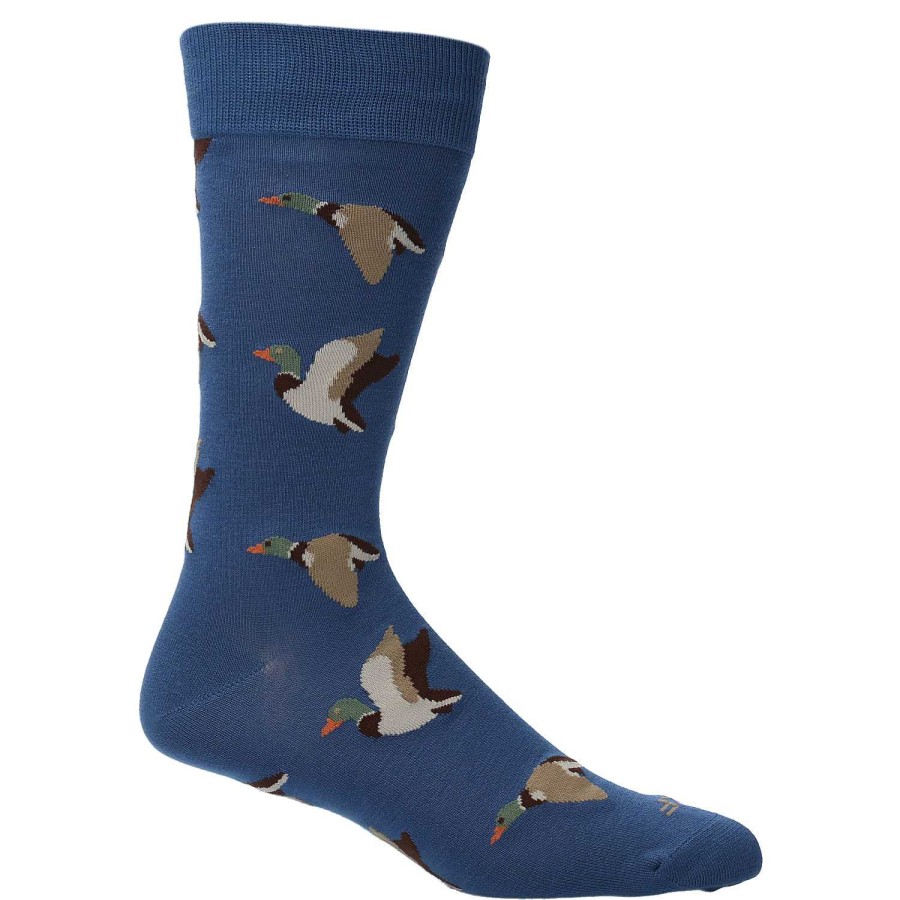 MEN Rockford Socks | Men's Bamboo Socks Pack Ducks Blue Rockford Blue