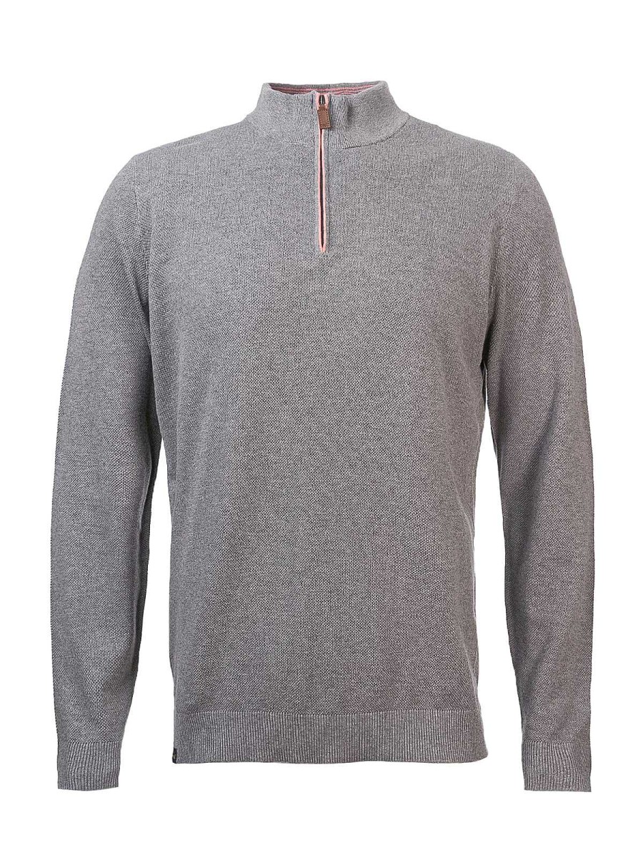 MEN Rockford Vests and Sweaters | Bilbao Gray Rockford Men's Organic Cotton Sweater Griffin