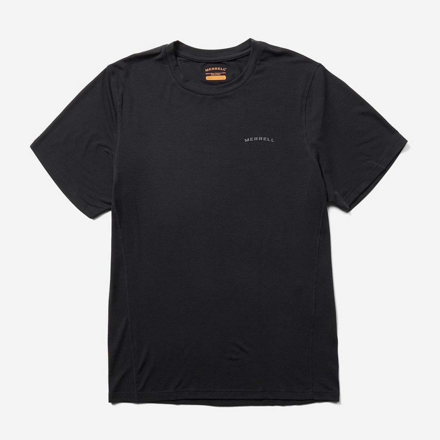 MEN Rockford T-shirts | Men's Tencel Tee T-shirt (010) Black