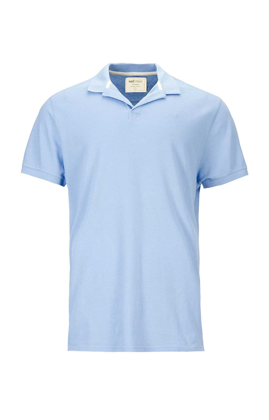 MEN Rockford T-shirts | Men's Pique Sport Organic Cotton T-shirt Placid