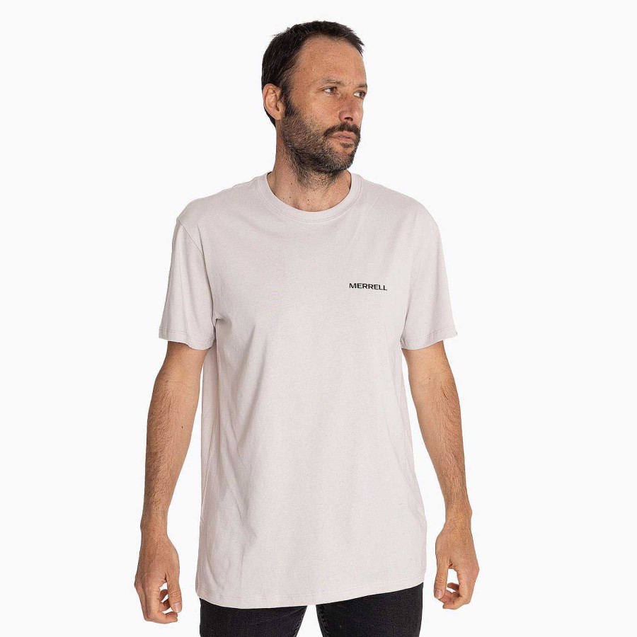 MEN Rockford T-shirts | Jeep Men's T-shirt Light Gray