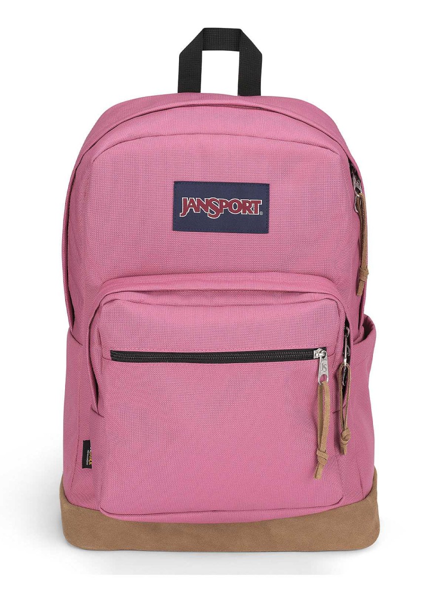 MEN Rockford Briefcases and Backpacks | Jansport Right Pack Pink Backpack Mauve Haze