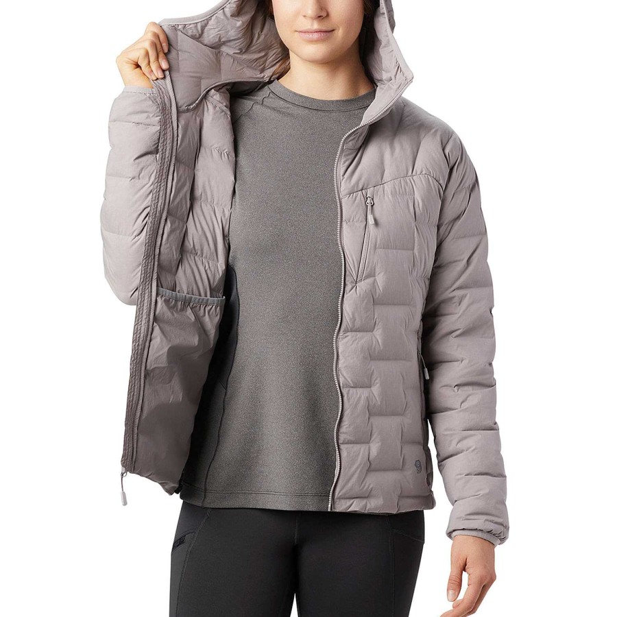 WOMEN Rockford Jackets and Parkas | Women's Down Parka Super/Ds Stretchdown Hooded (514) Mystic Purple