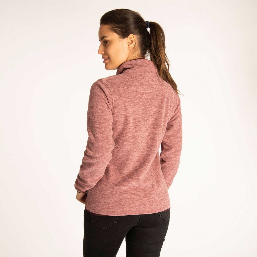 WOMEN Rockford Fleece and Softshells | Cliff Women's Fleece Ash Rose