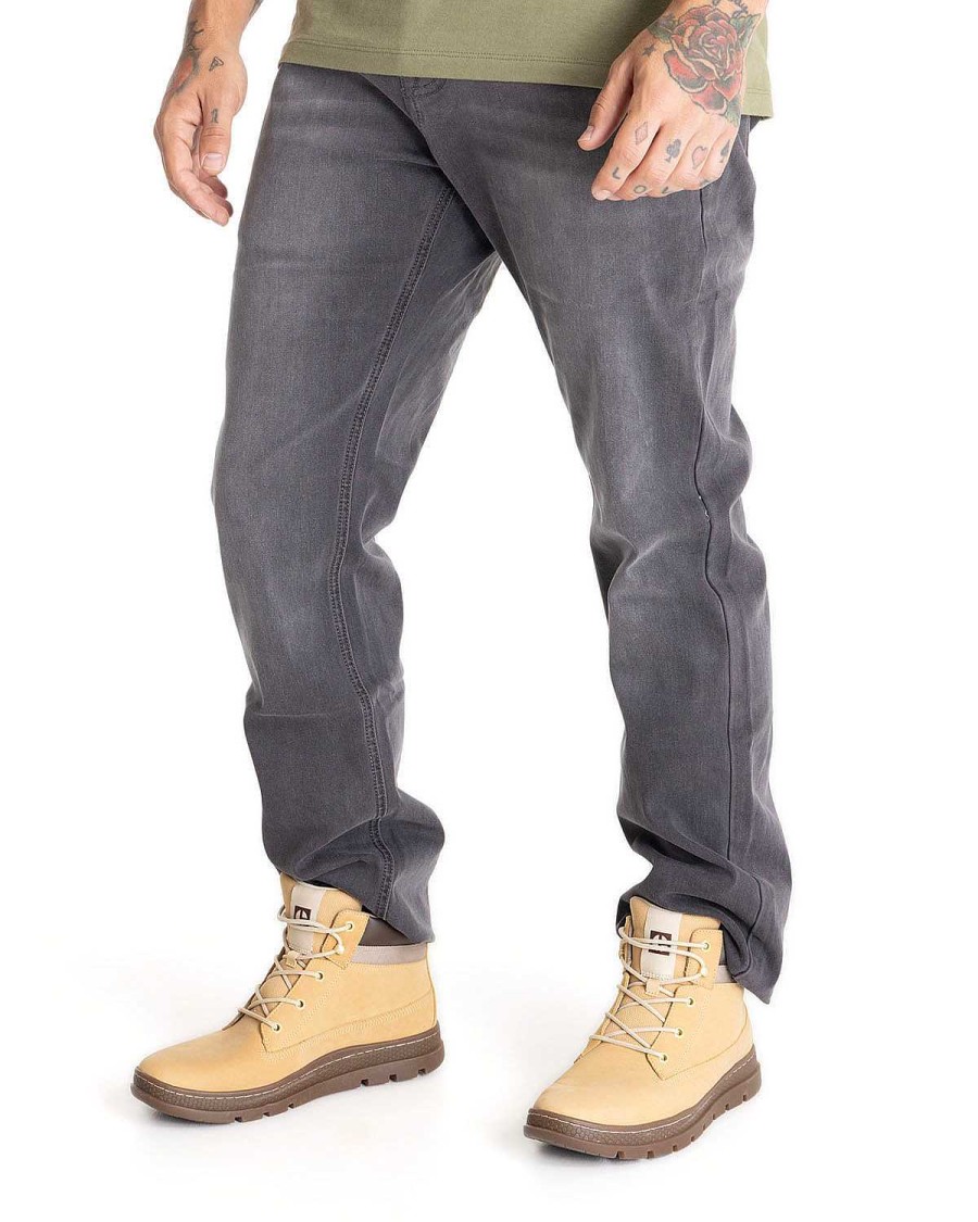 MEN Rockford Pants and Jeans | Ninety Eight Slim Men's Jeans Concrete Stone