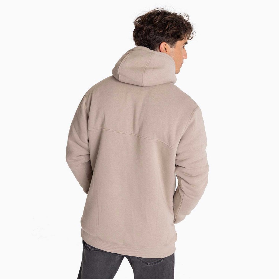 MEN Rockford Polerones | Men's Cotton Sherpa Sweater Aluminum