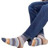 MEN Rockford Socks | Men's Bamboo Socks Quail Pack Blue