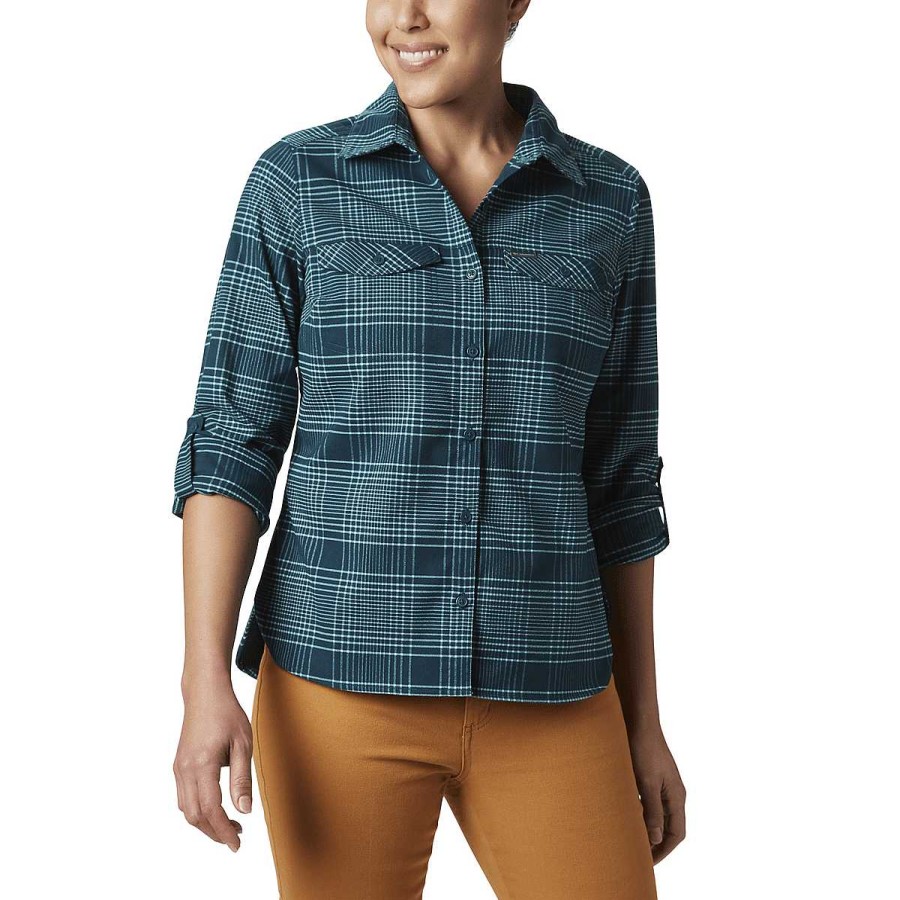 WOMEN Rockford Blouses | Silver Ridge Flannel Blouse (375) Dark Seas