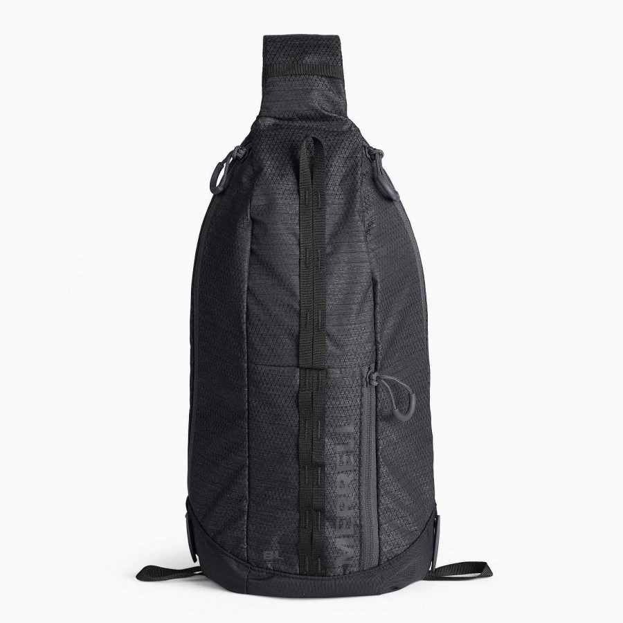 MEN Rockford Briefcases and Backpacks | Unisex Crest 8L Sling Backpack Black Merrell (021)Black