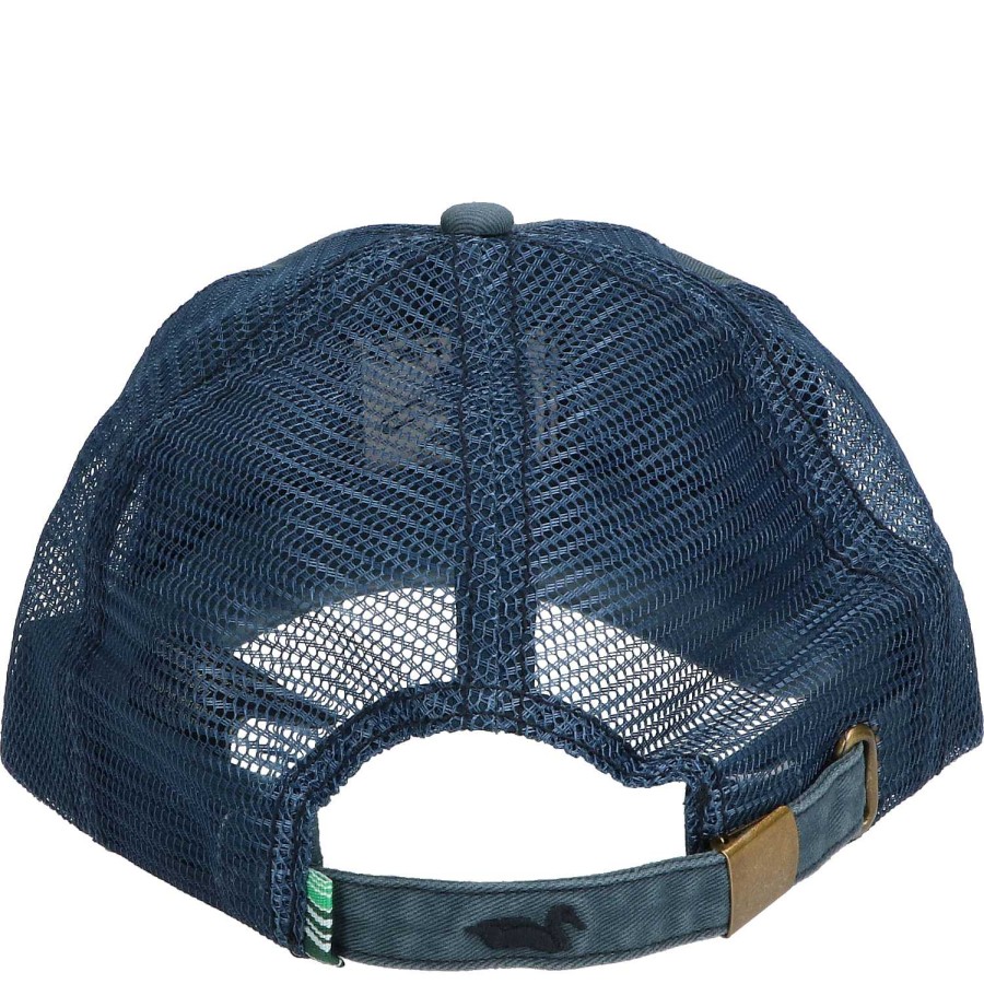 WOMEN|MEN Rockford Caps and JocBests | Jockey Organic Cotton Duck Trucker Blue