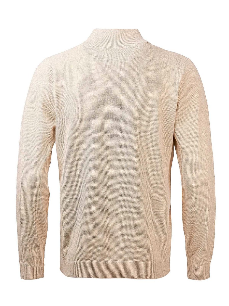 MEN Rockford Vests and Sweaters | Bilbaofull Men's Organic Cotton Sweater Beige Rockford Almond