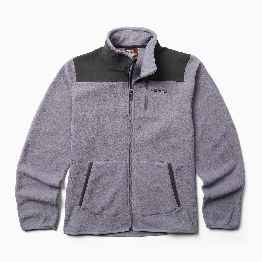 WOMEN Rockford Fleece and Softshells | Women's Terrain Full Zip Fleece Silver Bullet