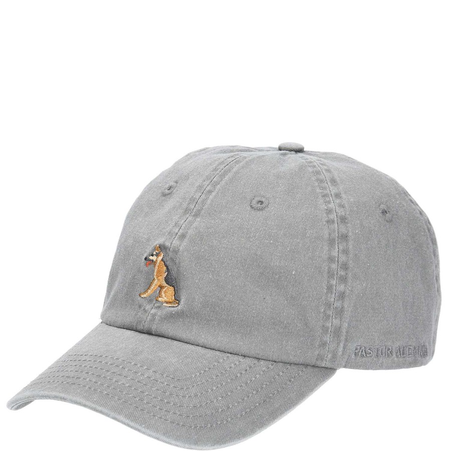 WOMEN|MEN Rockford Caps and JocWholesales | Unisex Cotton Jockey Cap German Shepherd Gray Rockford Flock