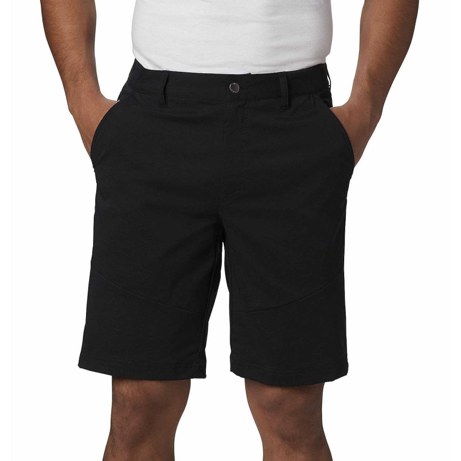 MEN Rockford Shorts | Men's Tech Trail Shorts Columbia (010) Black