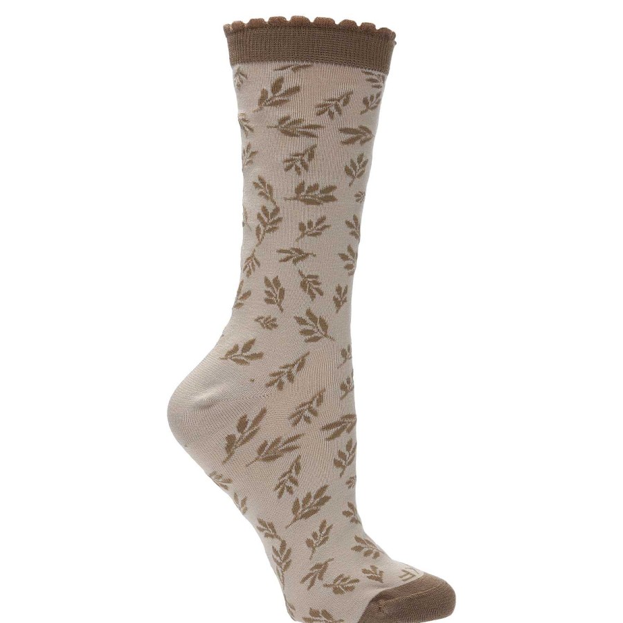 WOMEN Rockford Socks | Women's Bamboo Socks Pack St Leaf Color Rockford Multi