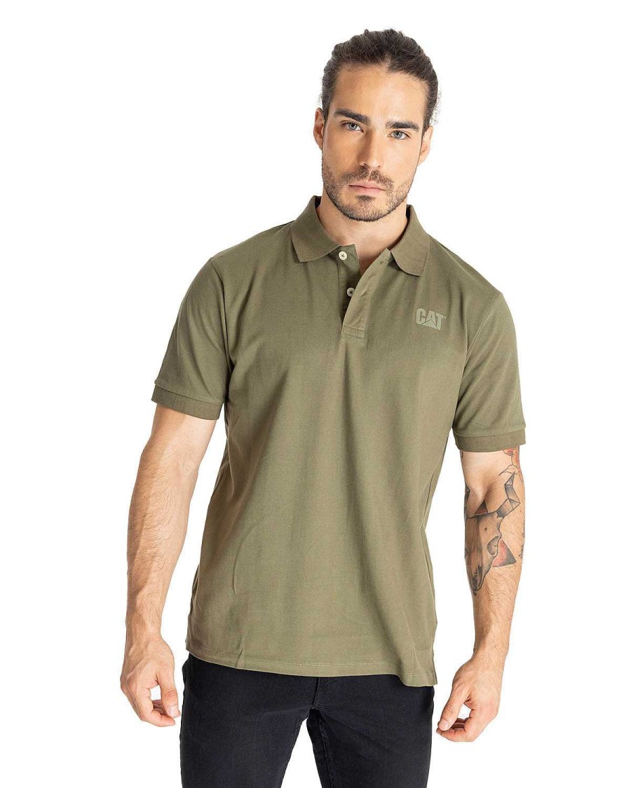 MEN Rockford T-shirts | Men's Foundation Stretch Short Sleeve Polo Shirt Marshall