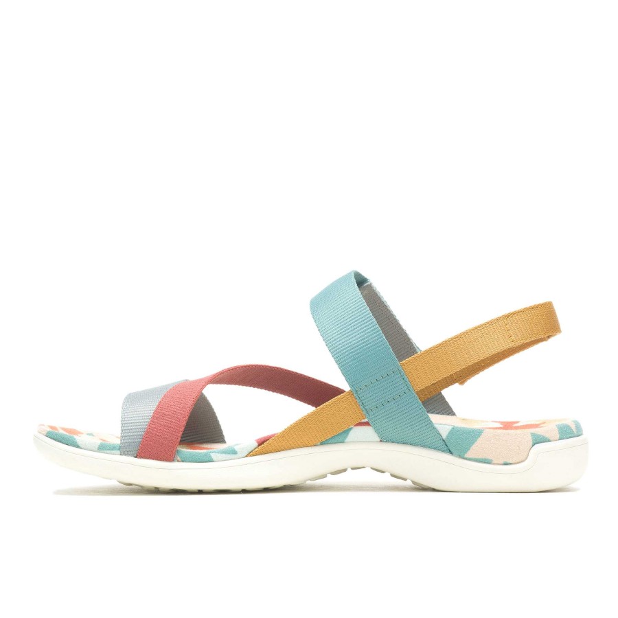 WOMEN Rockford Sandals | District 3 Strap Web Women's Sandal Color Merrell Multi