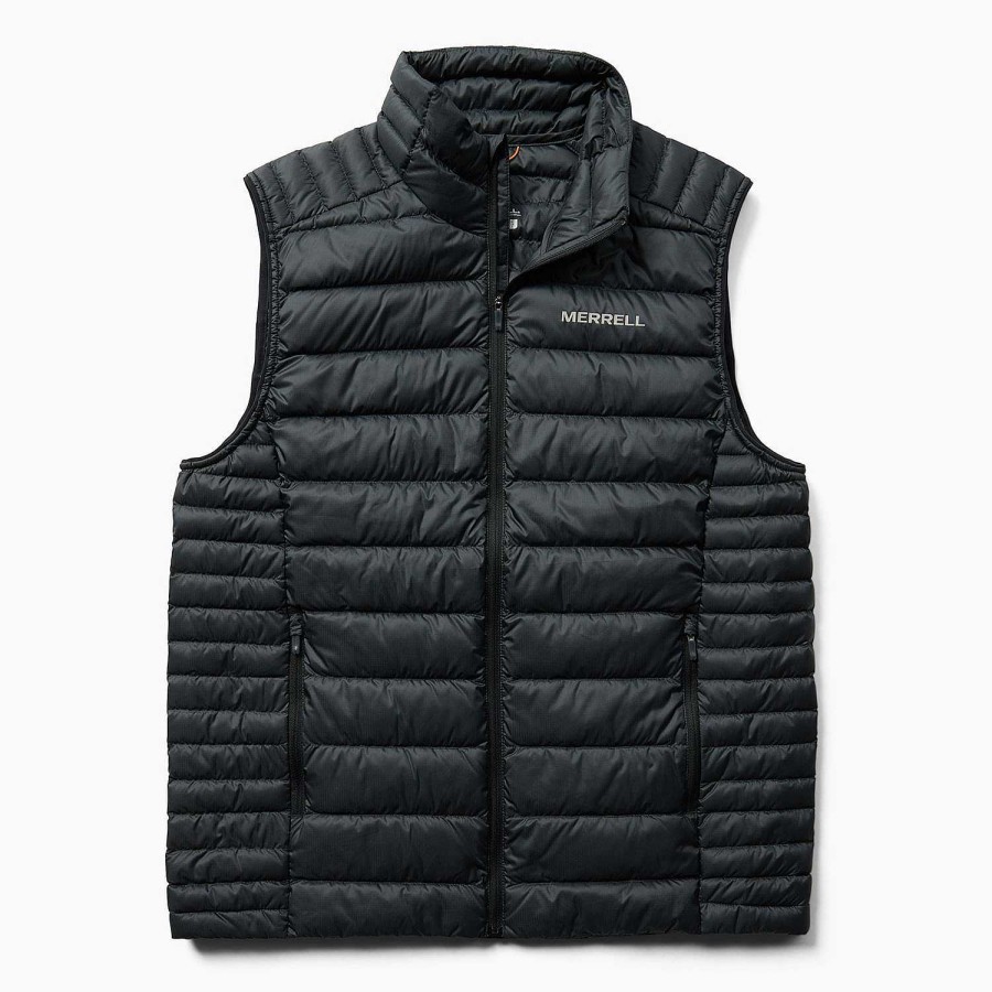 MEN Rockford Jackets and Parkas | Ridgevent Thermo Ves Men's Sleeveless Parka Black Merrell (010) Black