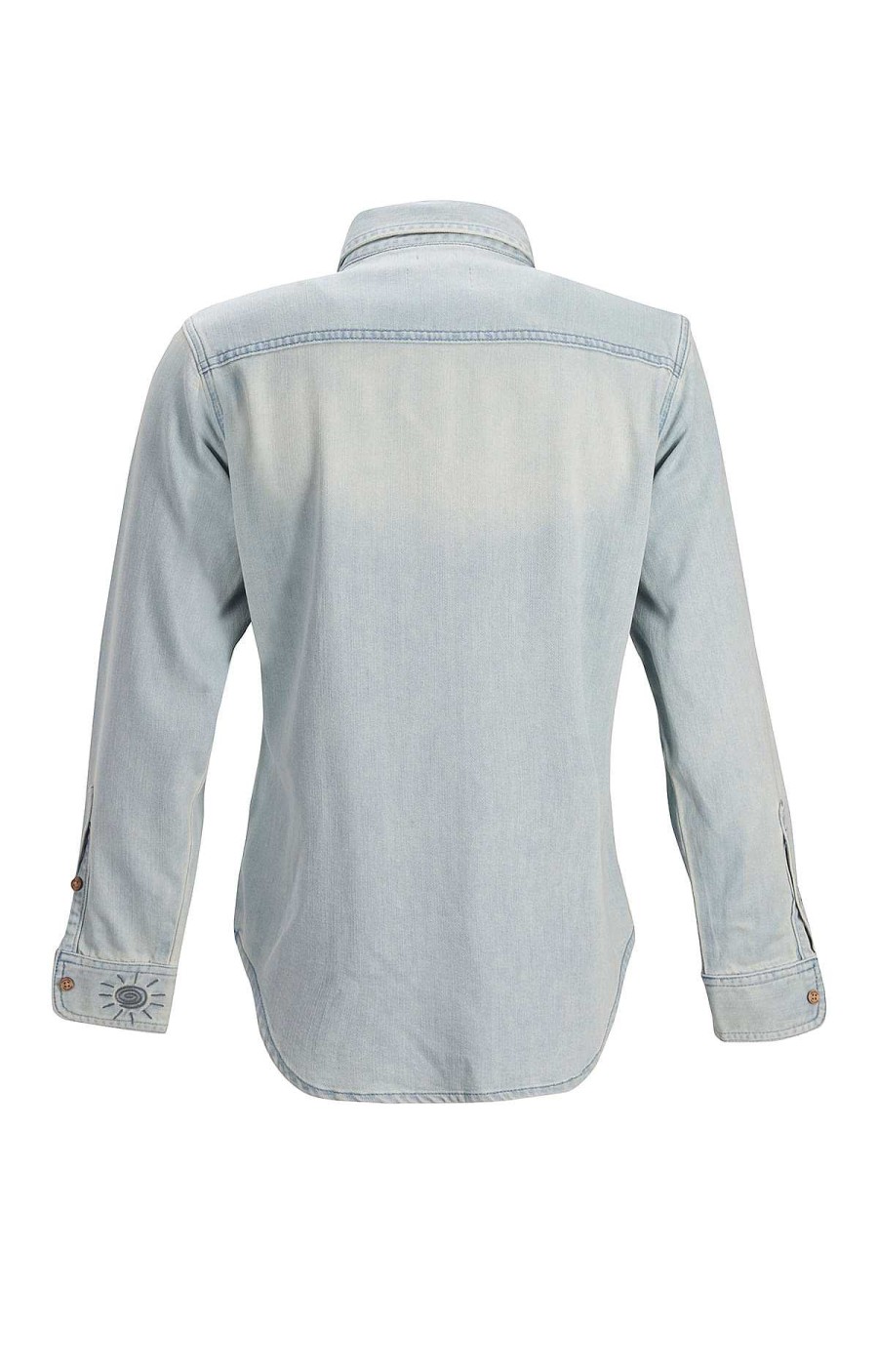 WOMEN Rockford Blouses | Lia Women's Blouse Light Denim