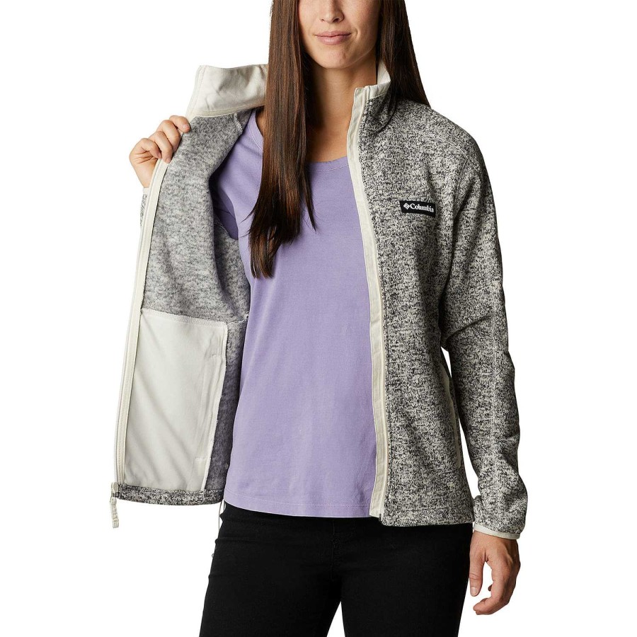 WOMEN Rockford Fleece and Softshells | Polar Sweater Weather Fz (191) Chalk Heather