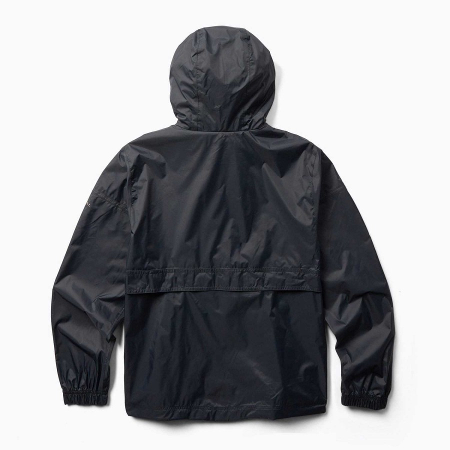 MEN Rockford Jackets and Parkas | Fallon Rain Shell Men's Raincoat Black Merrell (010)Black