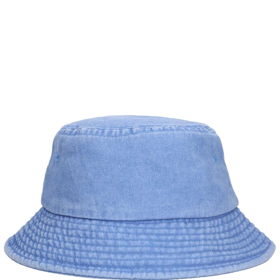 WOMEN|MEN Rockford Caps and JocWholesales | Unisex Cotton Hat BKT Patch Round Duck Blue Rockford Blue