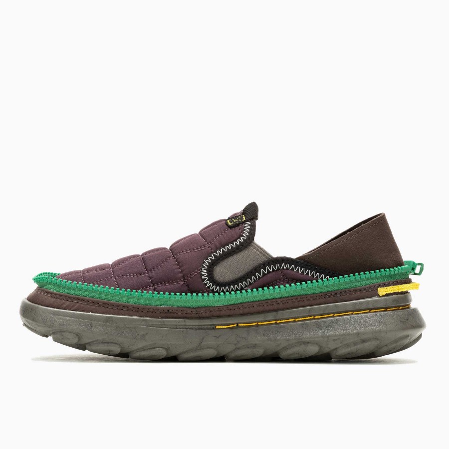 WOMEN Rockford Slip On | Women's Slip On Hut Moc 2 Packable Purple Merrell Burgundy/Bracken