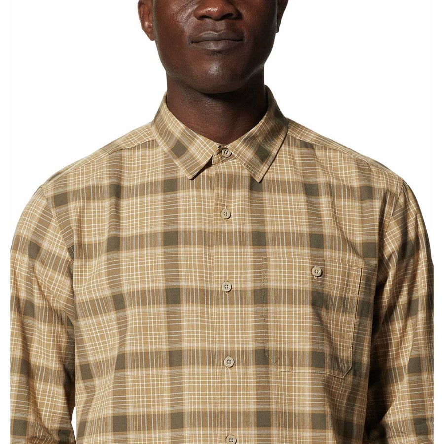 MEN Rockford Shirts | Big Cottonwood Long Sleeve Shirt (205) Ridgeline Moon